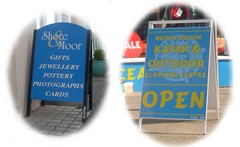 We produce a large range of complimentary signage including banners, 'A' boards and window graphics to enhance your business